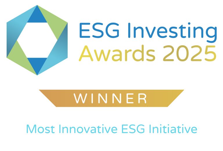 ESG Investing Awards 2025 winner - Most Innovative ESG Initiative