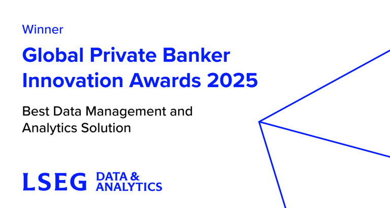 Global private banker innovation Awards 2025 Best Data Management and Analytics Solution