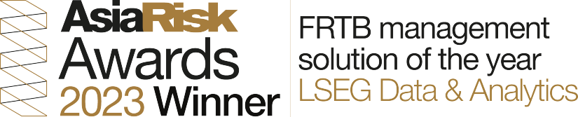 Asia Risk Awards 2023 Winner FRTB management solution of the year LSEG Data & Analytics