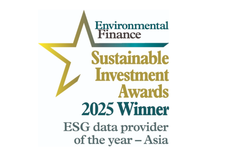 Sustainable Investment Awards 2025 winner - ESG data provider of the year, Asia