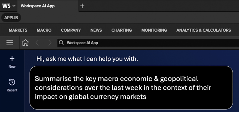 Summarise the key marco economic and geopolitical considerations over the last week in the context of thier impact on global currency markets