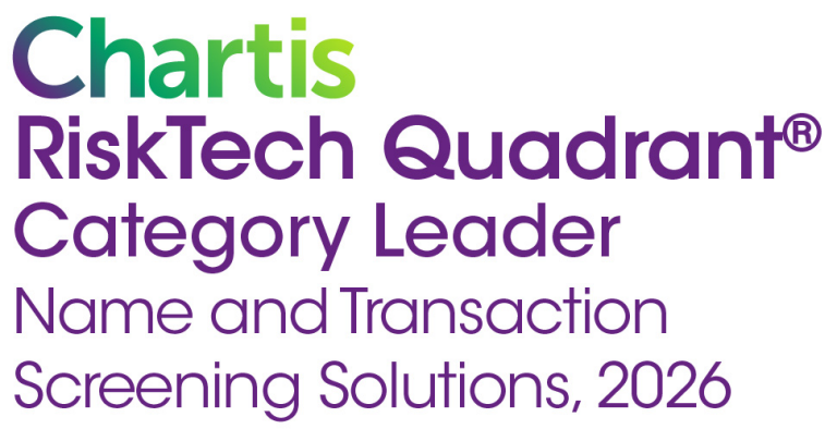 Category leader: Name and transaction screening solutions
