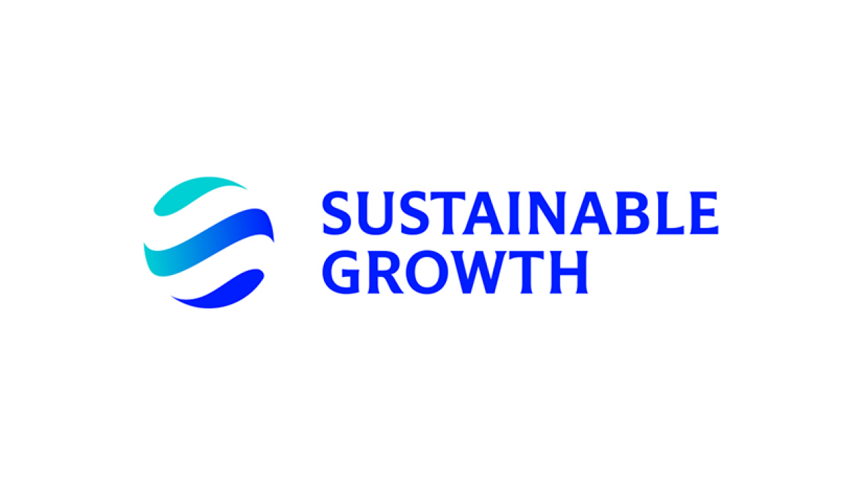 Sustainable growth logo