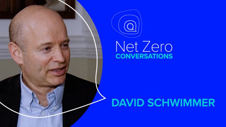 A Net Zero conversation with David Schwimmer