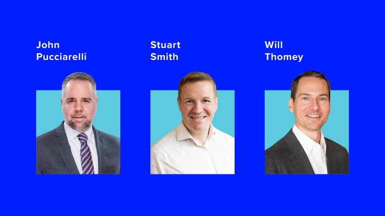 John Pucciarelli, Stuart Smith and Will Thomey